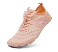 Trainers Men Running Shoes Men's Air Mesh Slip On Walking Shoe Women Outdoor Beach Water for Gym Comfortable Sneakers Driving Yoga Pink