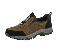 Trainers Men Running Shoes Mens Extra Wide Fit Lightweight and Breathable Arch Support Road Athletic Comfortable Sneakers Low Top Walking Tennis Sports Training Brown