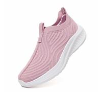 Trainers Men Running Shoes Mens Extra Wide Fit Women Outdoor Arch Support Road Athletic Rebound Core Walking for Tennis Sports Training Pink