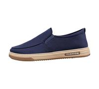 Trainers Men The Ravello Loafer Men's Slip-On Shoes, Casual Loafers, Made from Recycled Plastic Bottles & Machine Washable Blue