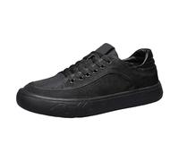 Trainers Men's Black Breathable Walking Shoes Mesh Comfortable Jogging Shoes Soft Lightweight Fitness Shoes Solid Colour Fitness Shoes Running Sports Shoes Trend Running Shoes Fashionable Casual Shoes