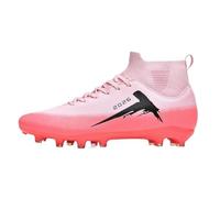 Trainers Mens Running Shoes Children's High Top Football Shoes Adult Long Staple Screed Football Competition Children's Training 11 to 18 and Above (5 5) Pink
