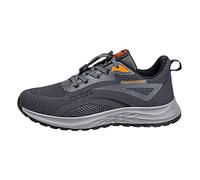 Trainers Men's Running Shoes Walking Fashion Light Shoes Medium Older People Tennis Shoes Training Shoes Breathable, darkgray, 6.5 UK