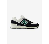 Trainers New Balance 574 black pure white - 38