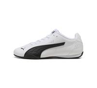 PUMA Unisex Catch Sneaker, White x Black, 6.5 UK