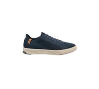 SAOLA Men's Cannon Knit 2.0 Sneaker- Lightweight Vegan Walking Shoes, Breathable Recycled Knit Casual Sneakers, Cork Insole Comfort, Eco Friendly Everyday Travel Shoes, Blue, 47 EU / 13 US