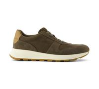 Toms Trvl Lite Retro Leather Men's Olive Trainers UK 8