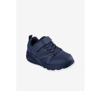 Skechers Boy's UNO Lite - Echo Surge Sneaker in Navy Blue, Size 12 | Synthetic/Textile, Machine Washable