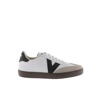 Trainers Victoria Berlin Ciclista Efecto Piel & Piezas Serraje & Logo Glitter Blanc 44