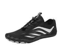 Trainers Walking Shoes Girls Air Cushion Athletic Sneakers Zero Drop Sole Platform Classic Chunky Colorful Lifestyle for Flat Feet Plantar Fasciitis Fitness Outdoor Black