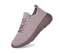 Trainers Walking Shoes Girls Gym Athletic Comfortable Sneakers Ladies Running Women's Working Breathable Mesh for Flat Feet Plantar Fasciitis Pink