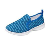 Trainers Walking Shoes Girls Womens with Memory Foam Quick Drying Soft Ladies Comfortable Working Lightweight Non Slip Jogging Sneakers Blue