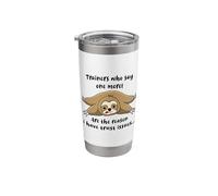 Trainers Who Say One More are The Reason I Have Trust Issues Stainless Steel Insulated Tumbler