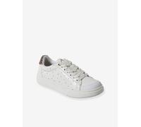 Trainers with Golden Details for Children printed white