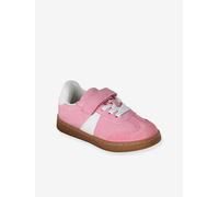 Trainers with Hook-&-Loop Fasteners & Elasticated Laces for Children, Designed for Autonomy rose