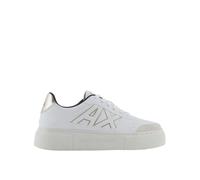 Trainers with logo - female - Armani Exchange - Sneakers - White - 7 UK - Shoes 7 UK