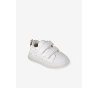 Trainers with touch 'n' close fastening for babies printed white