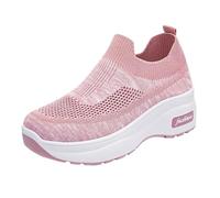 Trainers Women's Orthopaedic Shoes, Walking Shoes with Cushioning, Stretch Mesh, Comfortable Slip-On Shoes, Walking Shoes, Lightweight Casual Shoes, Breathable Fabric Shoes, Without Lace-Up Sports