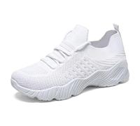 Trainers Women's Trainers Breathable Cushion Sport Orthopaedic Shoes | Plain platform hiking shoes with memory foam running shoes for sports hall outdoor camping