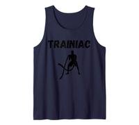 Trainiac Using Battle Ropes Workout Tank Top