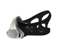 Training Altitude Mask, High Elevation Sport Mask Improve Lung Capacity Simulate High Altitudes for Gym Cardio Fitness Running Endurance HIIT Training 25-Level Adjustable Airflow (silver, M)