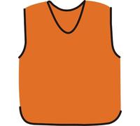 Training Bibs (Set of 10) - Girls 36-40" / Orange - Precision - ONE Sports Warehouse
