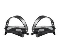 Training Bike Pedals - Non Slip - Pedals, Stationary Spin | 5.35 x 4.25 x 2.09 Inch Univarsal Inner Reclining Replacement, Durable Fitness Training Adjustable Strap - Home Training