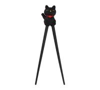 Training Chopsticks, Rebound Beginner Chopsticks, Reusable Non-Slip Heat-Resistant Learning Chopsticks for Noodles Ramen and Asian Dishes,Maslasee, for Beginners and Adults, Lucky Cat Design