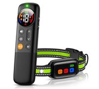 Training Collar with Remote, Anti Bark Collar for 10-120lbs Small Medium Large Dogs, Waterproof | Safe Lock | 2000FT | Painless and Humane Collar to Stop Bad Behaviors