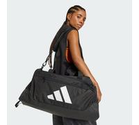 adidas Unisex Training Defender Duffle Bag Medium, Black/White, One Size