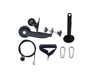 Training device for arm wrestles on the table, quiet and adjustable, strength training device for forearm with pulley system, for men and women, adults, athletes for home, office, gym
