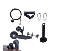Training device for arm wrestling at the table, quiet and adjustable, arm wrestling training roller rope system, for men and women, adults, athletes for home, office, gym, for training
