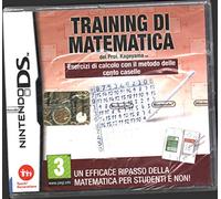 Mathematics Training Nintendo DS 2DS 3DS PAL Italian Original New Sealed