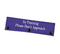 Training Dog Leash Sleeve in Training Please Don't Approach Dog Leash Wrap Social Distancing Dog Patch (in Training Don't Approach)