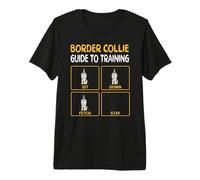 Training Dogs Funny Border Collie Premium T-Shirt
