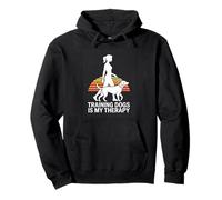 Training Dogs Is My Therapy Dog Trainer Life Pullover Hoodie
