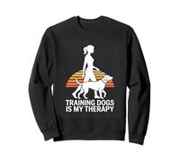 Training Dogs Is My Therapy Dog Trainer Life Sweatshirt