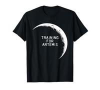Training For Artemis Moon Day Lunar Astronomy Space Science T-Shirt