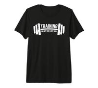 Training for My Old Lady Body, WEIGHLIFTING Premium T-Shirt