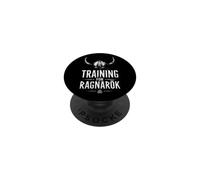Training for Ragnarok Viking Warrior Norse Mythology PopSockets Adhesive PopGrip