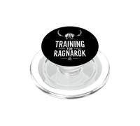 Training for Ragnarok Viking Warrior Norse Mythology PopSockets PopGrip for MagSafe