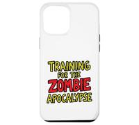 Training For The Zombie Apocalypse Survival Fitness Graphic Case for iPhone 12 Pro Max