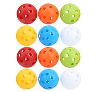 Training Hollow Balls, 72mm 26 Holes Airflow Balls for Swing Training, Fly Limited, Plastic, Colors Airflow Balls 72mm