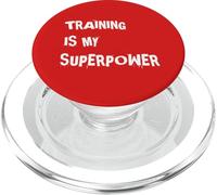 Training Is My Superpower PopSockets PopGrip for MagSafe