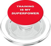 Training Is My Superpower PopSockets PopGrip for MagSafe