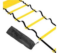 Training Ladder - PP Nylon Rope Gear, Reaction Speed Builder, Movement Training Solution, Flexible Fitness Accessory, Balance Development Tool | Playground Agility Courses, Multi Sport Practices, Cour