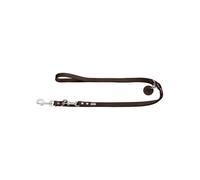 Training Leash - HUNTER - Soft Cowhide - 13 mm - 200 cm - Dark Brown