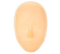 Training Mannequin Head, Tattoo Mannequin Training Eyelash Extensions, 5D Tattoo Practice Permanent Makeup Microblading Eyebrow Lip Training Silicone Fake Skin(#01(Mannequin Head))