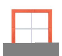 Training Mat Grid - 27.55 × 27.55 Inch Orange Square Trainer, Flat Training Tool, Quickness Footworks Development, Gym Conditioning Sessions, Outdoor Sports Exercises, Speed Agile