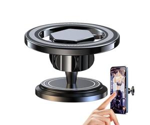 Training Phone Mount - Super Strength Magnet, Adjustable Viewing Angle | Vlogging Recording Hands Free Solution, Gym Equipment Friendly Phone, Universal Workout Accessory
